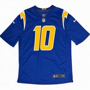 Nike NFL Los Angeles Chargers Justin Herbert 10 Blue Jersey Men’s M Football